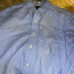 Mens M button up